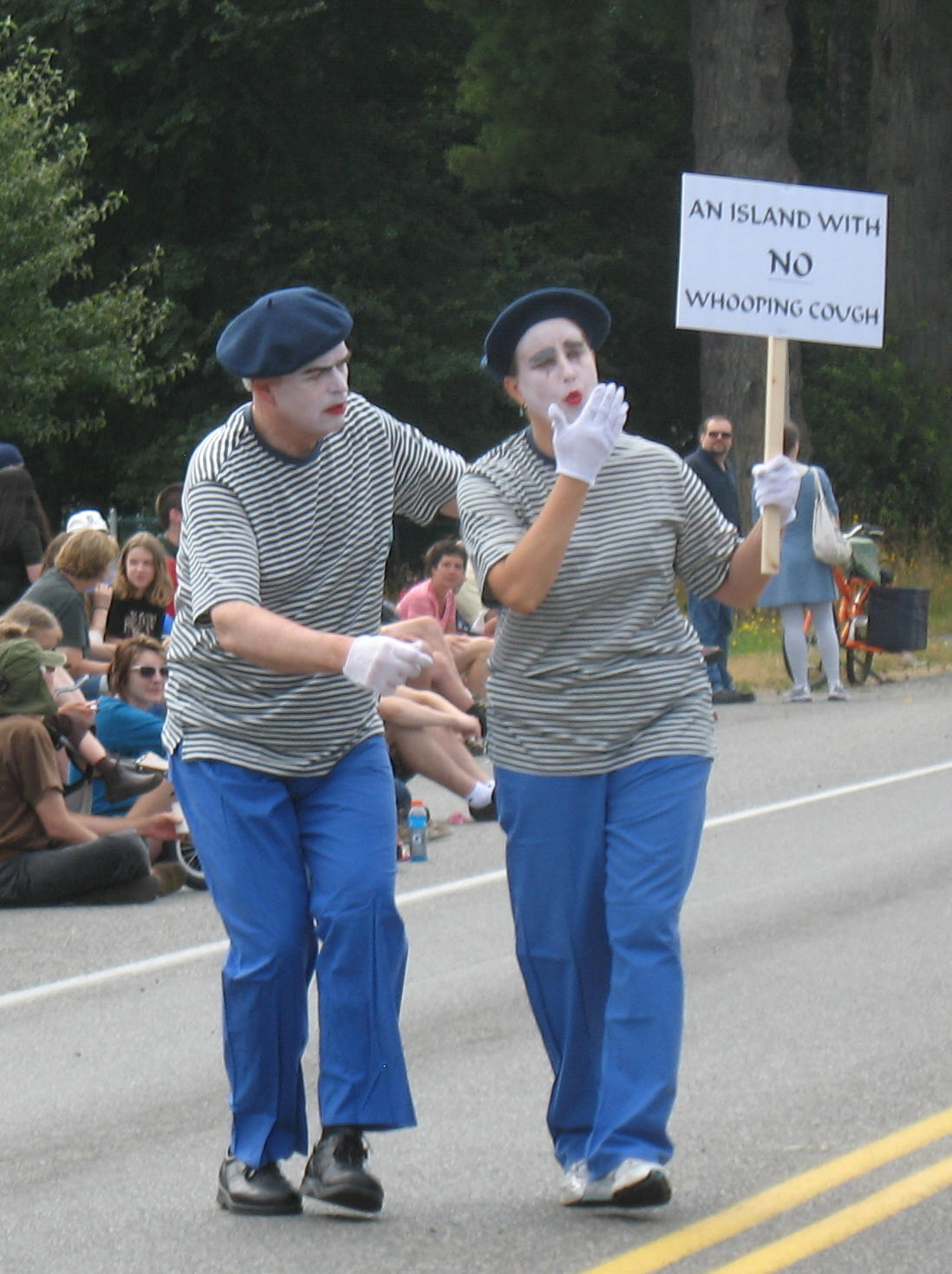 Gary Koch in the Strawberry Parade